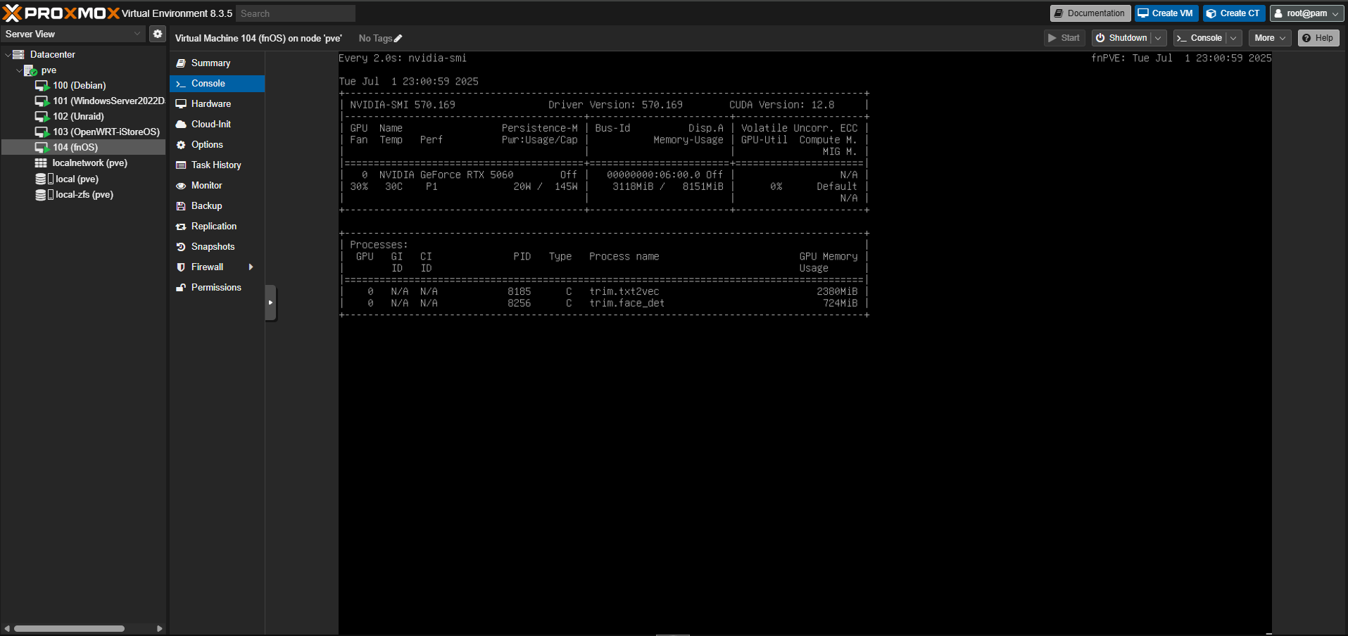 飞牛nvidia-smi.png 飞牛nvidia-smi.png