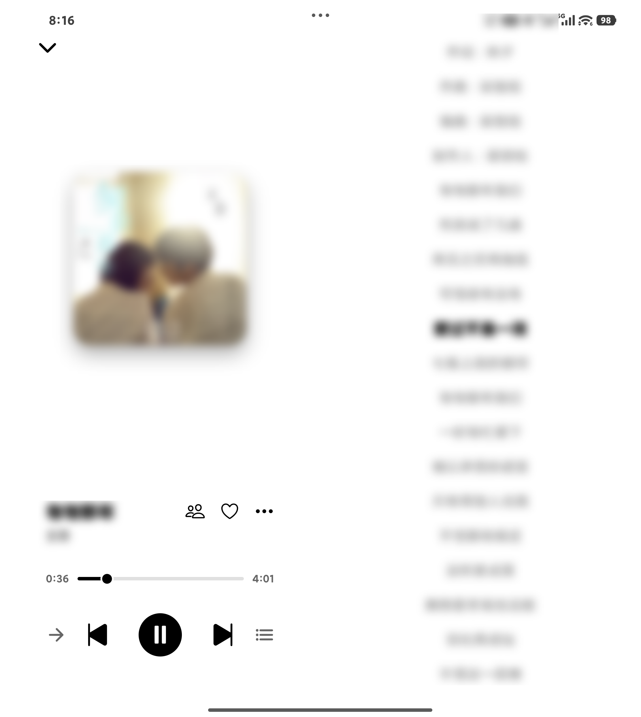 平板模式下的播放详情