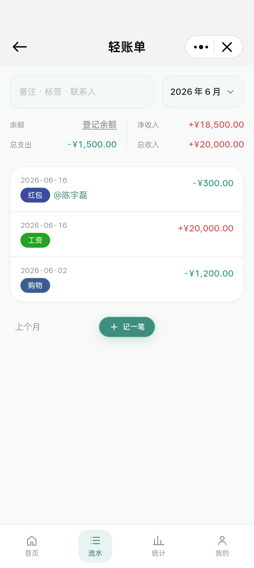 按月浏览