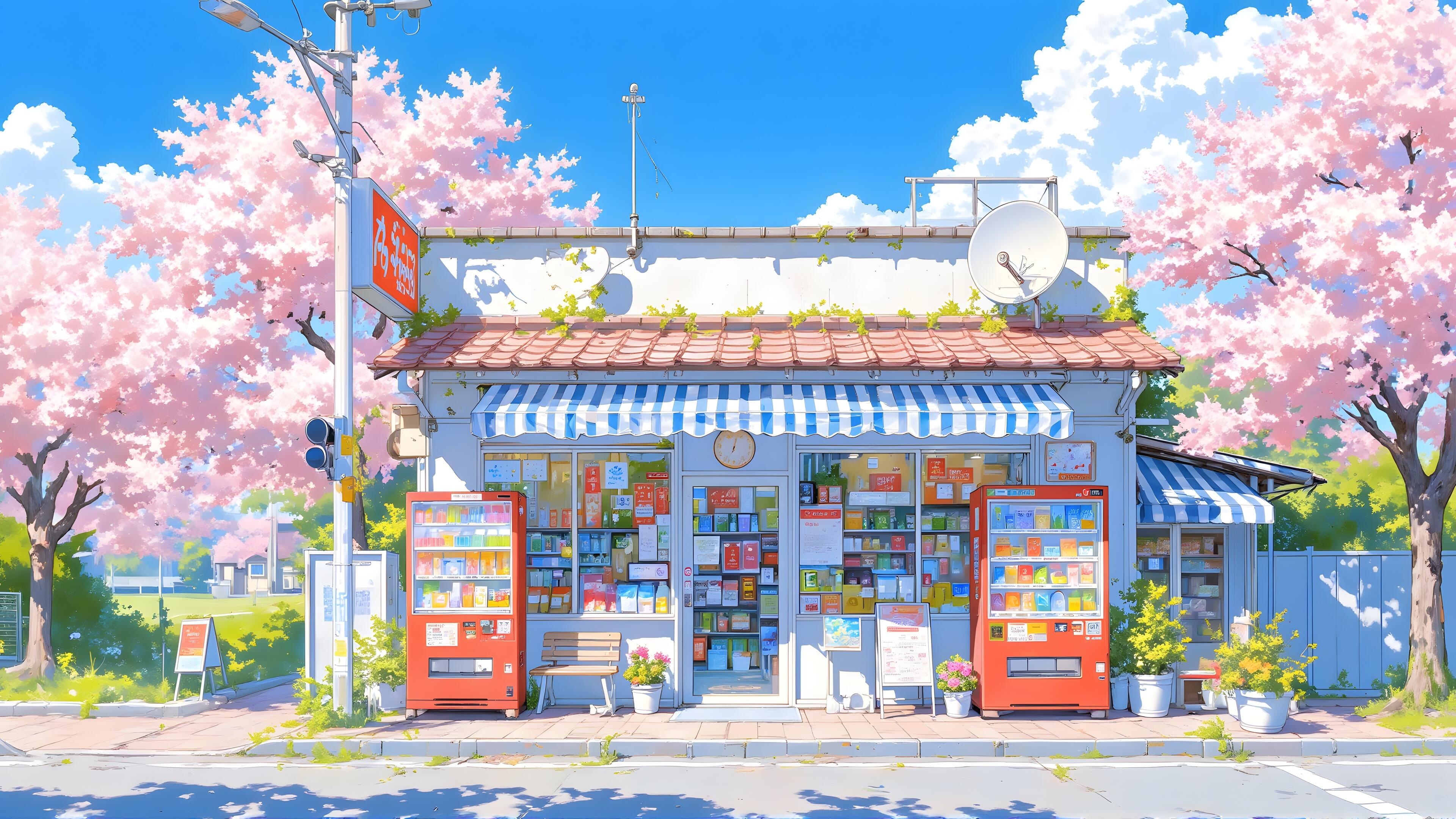 【哲风壁纸】便利店-春日.png